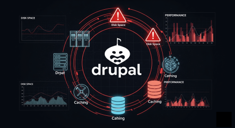 Drupal Website Disk Space Full & Performance Crisis: Deep Diagnosis and Comprehensive Solutions